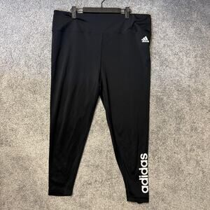 Adidas Leggings Sz 2XL AEROREADY Primegreen High Waist 7/8 GN8562 Athletic Yoga